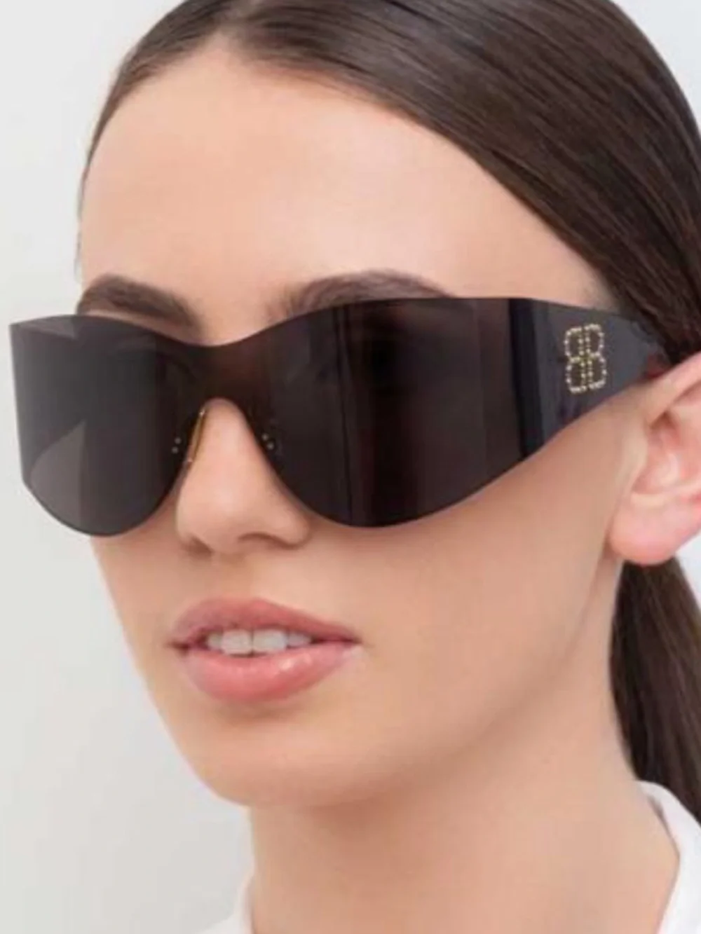 NEW! Balenciaga Shield Sunglasses - Picture 4 of 5